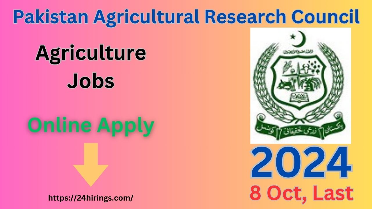 Latest Agriculture Jobs 2024 Agricultural Research Council