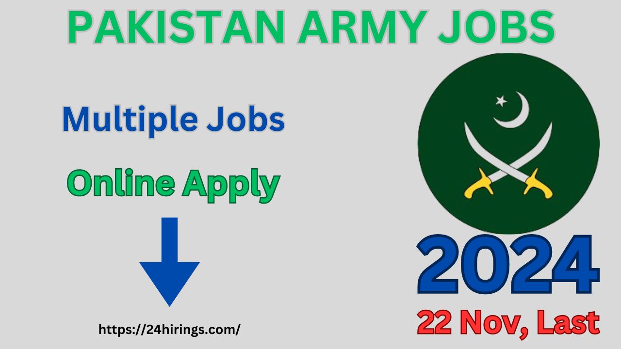 Latest Pak Army Jobs 2024 Multiple Jobs Online Apply