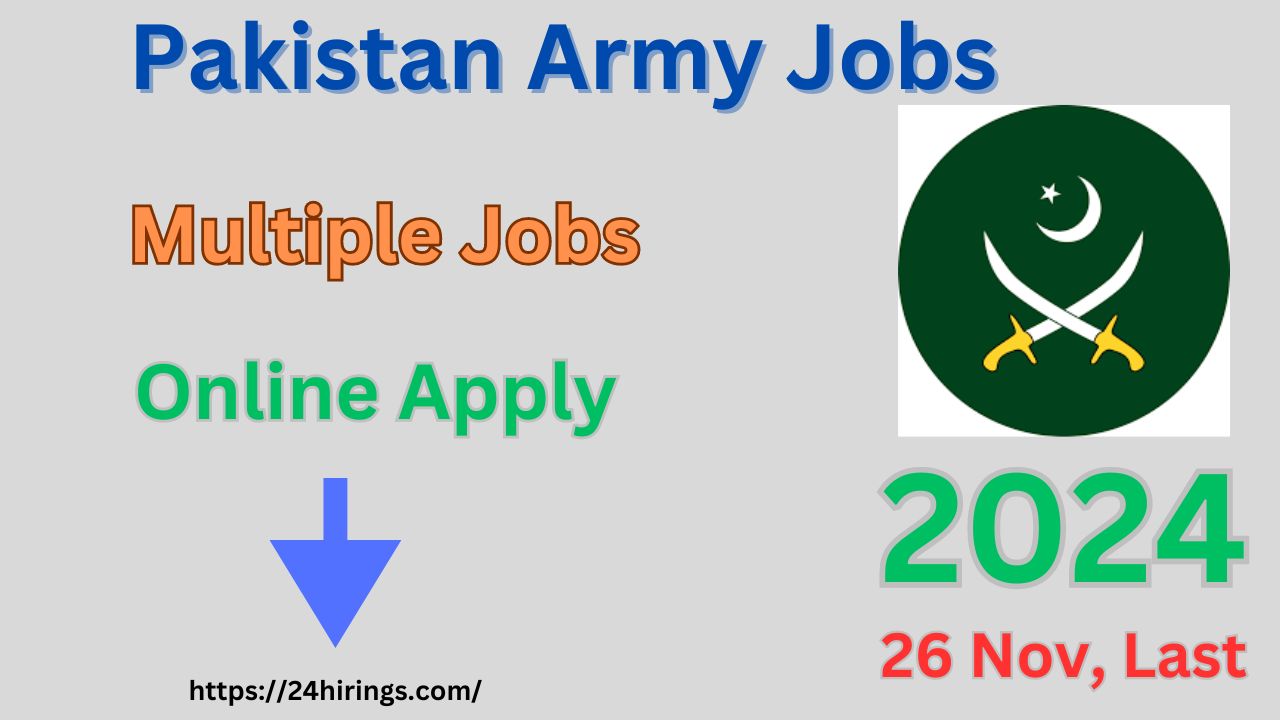 Latest Pak Army Jobs 2024 | Online Apply