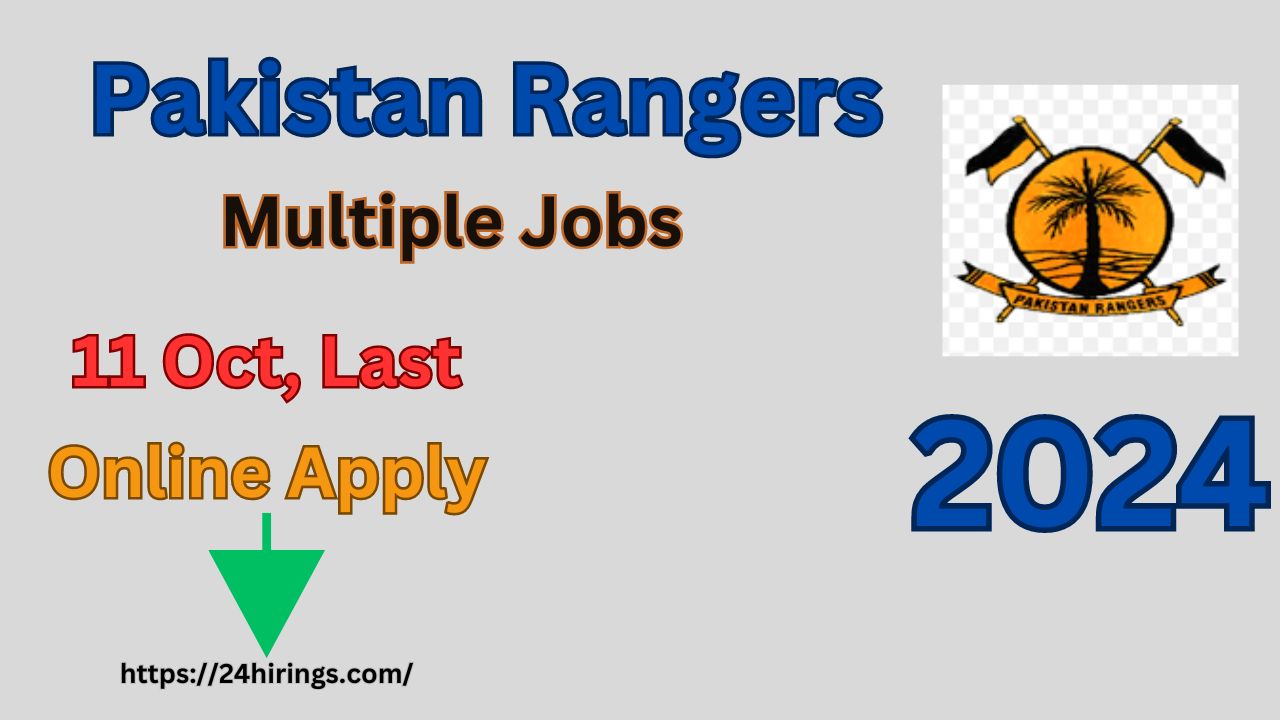 Latest Pakistan Rangers Jobs 2024